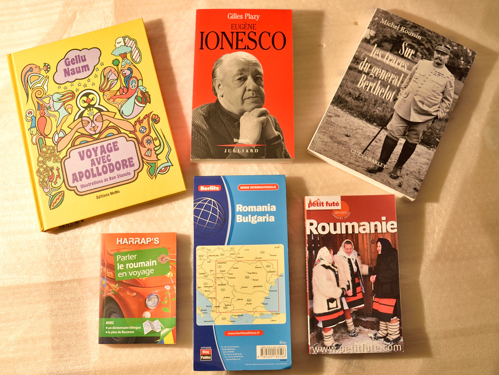 Livres en lien avec la Roumanie