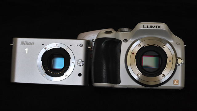 Capteur Nikon 1 & Pansonic G5