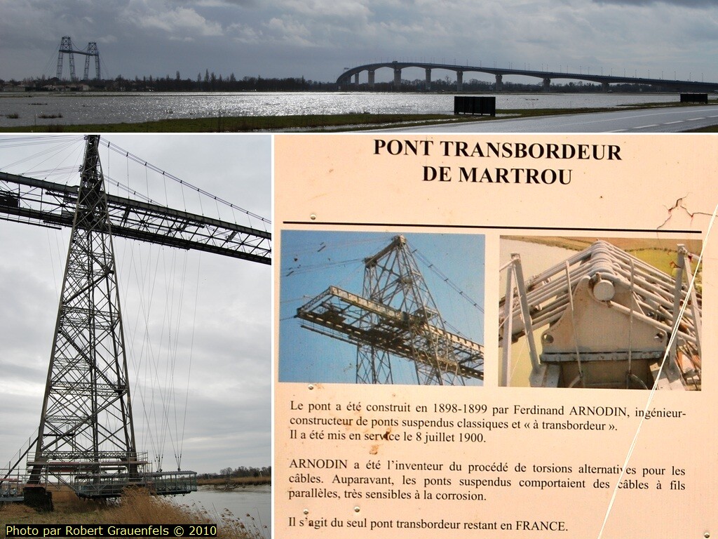 Le pont transbordeur à Rochefort (17)