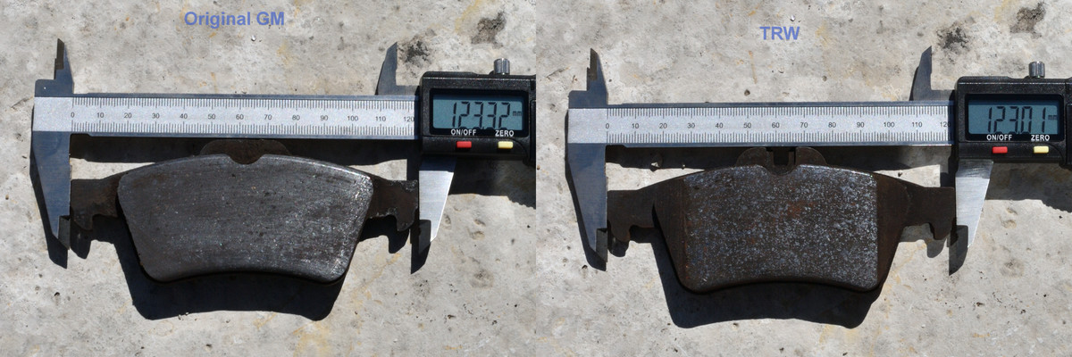 plaquettes frein arrière Vectra C